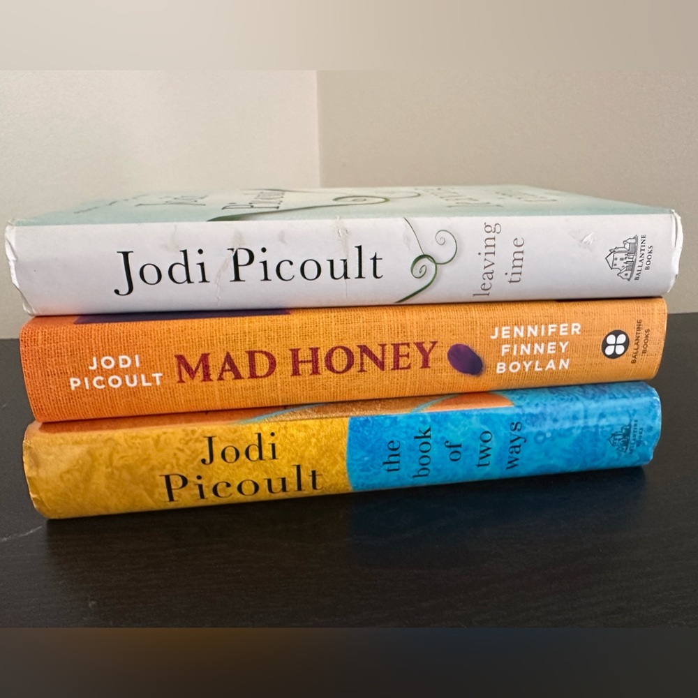 Jodi Picoult books Mad honey (brand new) leaving time and the book of two ways